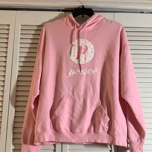 Peace Pink Hoodie Sweatshirt
